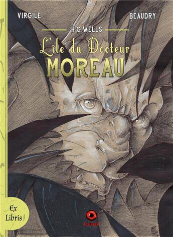Couverture du livre « L'ile du docteur moreau » de Virgile/Beaudry aux éditions Redeye