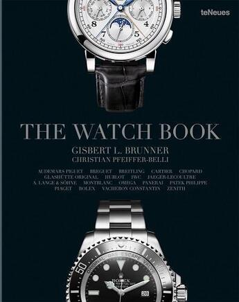 Couverture du livre « The watch book » de Brunner Gisbert aux éditions Teneues - Livre