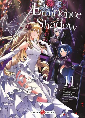 Couverture du livre « The eminence in shadow Tome 11 » de Tozai et Daisuke Aizawa et Anri Sakano aux éditions Bamboo