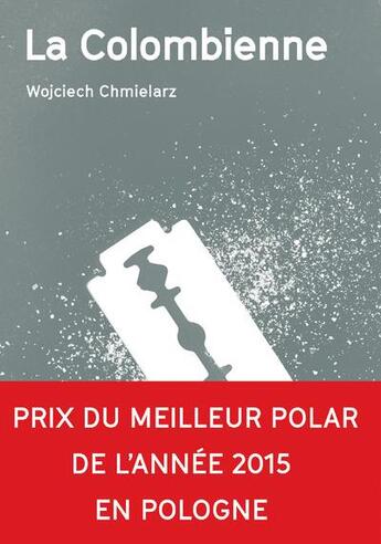 Couverture du livre « La colombienne » de Wojciech Chmielarz aux éditions Agullo