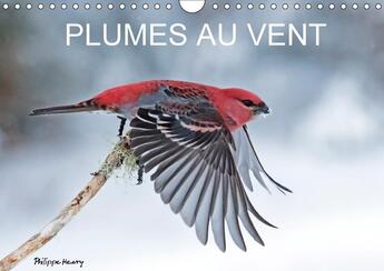 Couverture du livre « Plumes au vent calendrier mural 2018 din a4 horizontal - des oiseaux en action au fil d » de Henry P aux éditions Calvendo