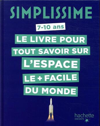 Couverture du livre « Simplissime ; espace » de Sophie Bazin et Aghassian aux éditions Hachette Enfants