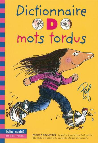 Couverture du livre « Dictionnaire des mots tordus » de Pef aux éditions Gallimard-jeunesse