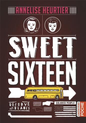 Couverture du livre « Sweet sixteen » de Annelise Heurtier aux éditions Casterman