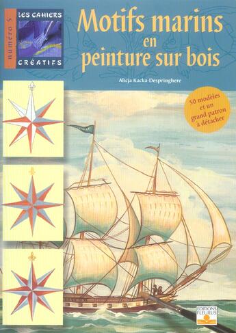 Couverture du livre « Motifs marins en peinture sur bois » de Kacka-Despringhere A aux éditions Mango