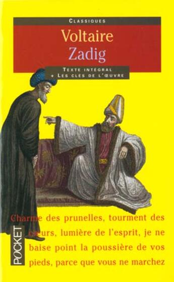 Couverture du livre « Zadig Et Autres Contes Orientaux » de Voltaire aux éditions Pocket