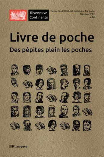 Couverture du livre « Livre de poche : des pepites plein les poches - n 34 » de Collectif/Benjamin aux éditions Riveneuve