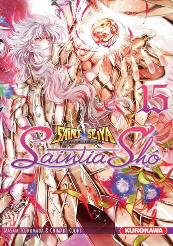 Couverture du livre « Saint Seiya : les chevaliers du Zodiaque - Saintia Shô Tome 15 » de Masami Kurumada et Chimaki Kuori aux éditions Kurokawa