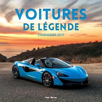 Couverture du livre « Calendrier mural voitures d'exception (édition 2019) » de  aux éditions Hugo Image