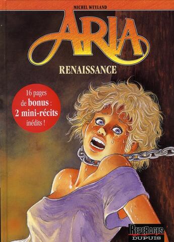 Couverture du livre « Aria Tome 30 : renaissance » de Michel Weyland aux éditions Dupuis
