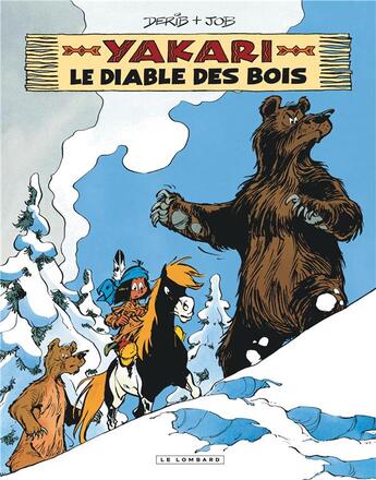 Couverture du livre « Yakari Tome 20 : le diable des bois » de Derib et Job aux éditions Lombard