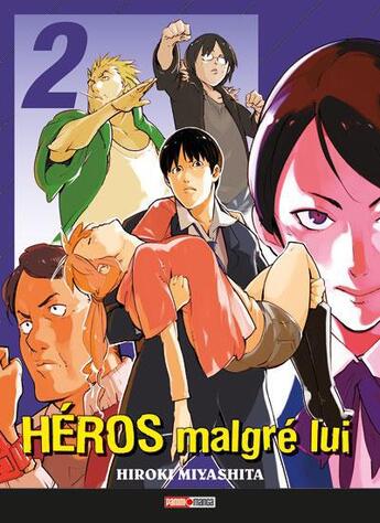 Couverture du livre « Héros malgré lui Tome 2 » de Hiroki Miyashita aux éditions Panini