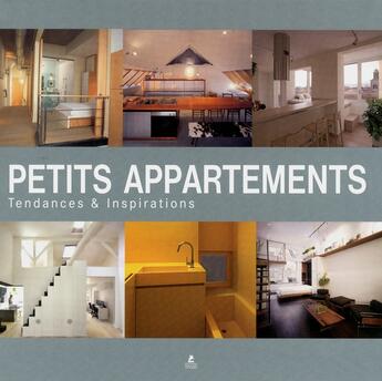 Couverture du livre « Petits appartements ; inspirations » de  aux éditions Place Des Victoires