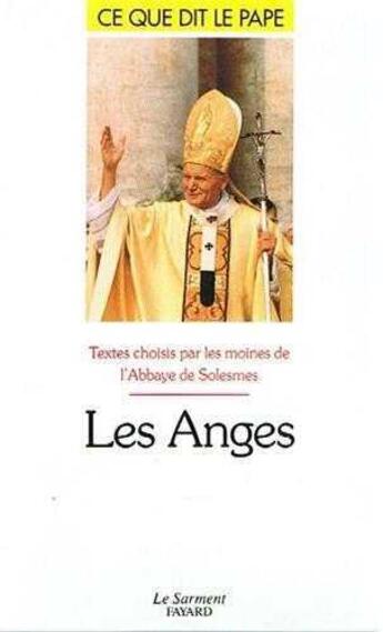 Couverture du livre « Les anges » de  aux éditions Jubile