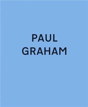 Couverture du livre « Paul Graham » de Paul Graham aux éditions Steidl