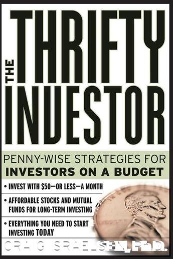 Couverture du livre « Thrifty investor - penny wise strategies for investors on a budget » de Israelsen Craig aux éditions Mcgraw-hill Education