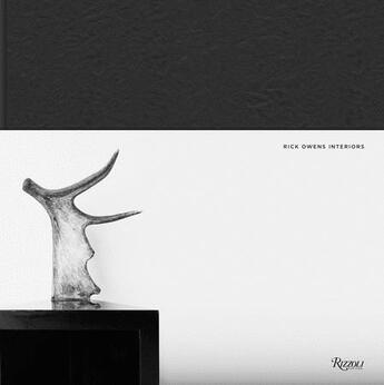 Couverture du livre « Interiors » de Rick Owens aux éditions Rizzoli