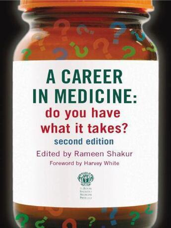 Couverture du livre « A Career in Medicine: Do you have what it takes second edition » de Shakur Rameen aux éditions Hodder Education Digital
