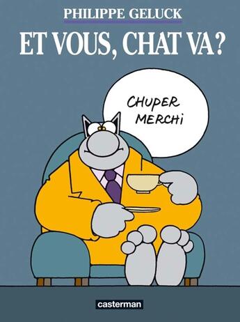 Couverture du livre « Le Chat Tome 12 » de Geluck/Dehaes aux éditions Casterman