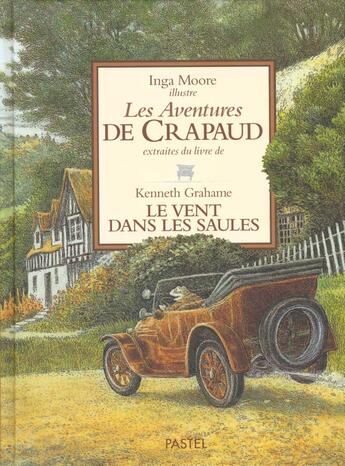 Couverture du livre « Aventures de crapaud (les) » de Inga Moore aux éditions Ecole Des Loisirs