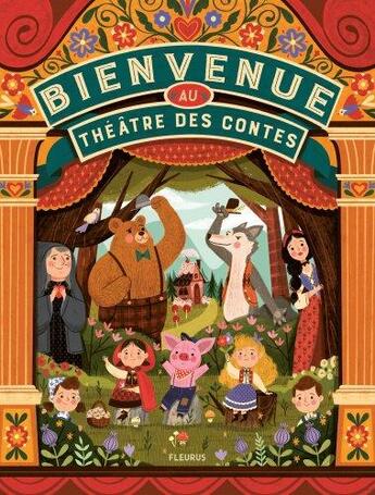 Couverture du livre « Bienvenue au théâtre des contes » de  aux éditions Fleurus