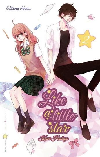 Couverture du livre « Like a star Tome 2 » de Kaori Hoshiya aux éditions Akata