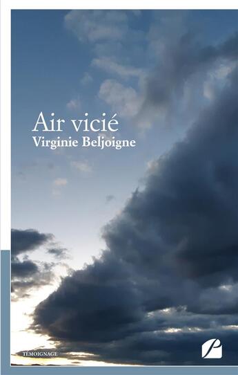 Couverture du livre « Air vicié » de Virginie Beljoigne aux éditions Editions Du Panthéon