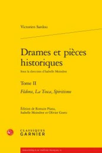 Couverture du livre « Drames et pièces historiques Tome 2 ; 