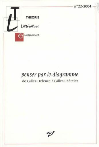 Couverture du livre « Penser par le diagramme ; de Gilles Deleuze à Gilles Châtelet » de  aux éditions Pu De Vincennes