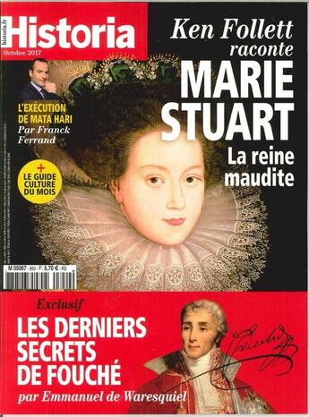 Couverture du livre « Historia mensuel n 852 decembre 2017 » de  aux éditions L'histoire