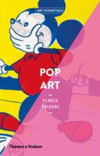 Couverture du livre « Pop art (art essentials) » de Frigeri Flavia aux éditions Thames & Hudson