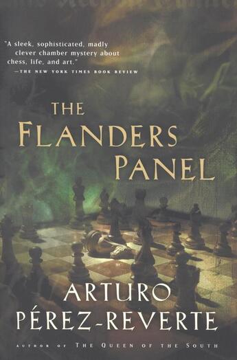 Couverture du livre « The Flanders Panel » de Arturo Perez-Reverte aux éditions Houghton Mifflin Harcourt