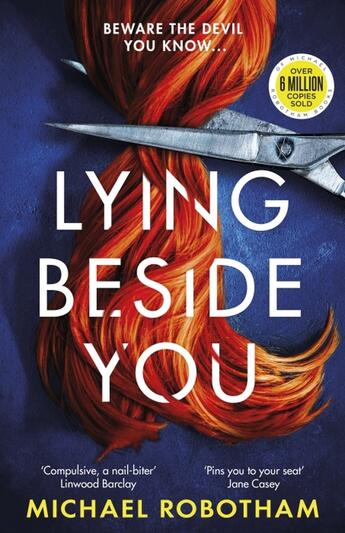 Couverture du livre « LYING BESIDE YOU » de Michael Robotham aux éditions Sphere