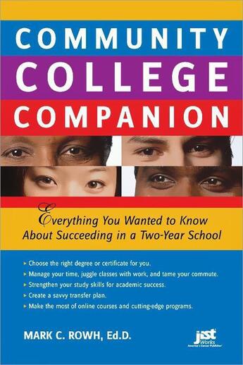 Couverture du livre « Community College Companion » de Mark C. Rowh aux éditions Jist Publishing