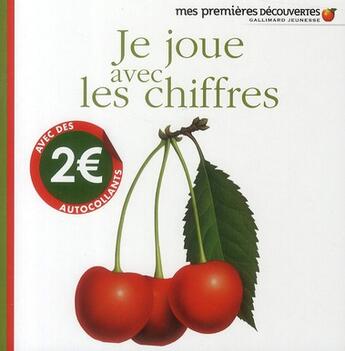 Couverture du livre « Je joue avec les chiffres » de Delphine Gravier-Badreddine aux éditions Gallimard-jeunesse