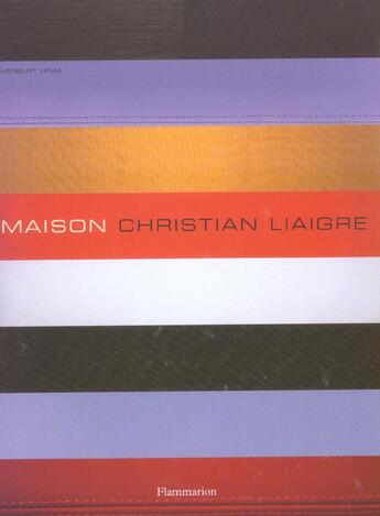 Couverture du livre « Maison » de Christian Liaigre aux éditions Flammarion