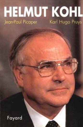 Couverture du livre « Helmut kohl » de Picaper/Pruys aux éditions Fayard