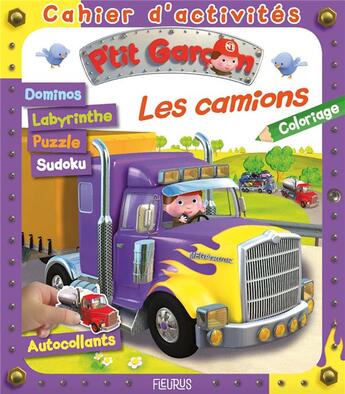 Couverture du livre « Les camions » de Nesme aux éditions Fleurus