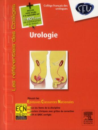 Couverture du livre « Urologie ; 2e édition. » de  aux éditions Elsevier-masson