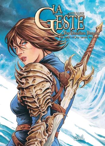 Couverture du livre « La geste des chevaliers dragons Tome 22 : la porte du Nord » de Ange et Alexe aux éditions Soleil