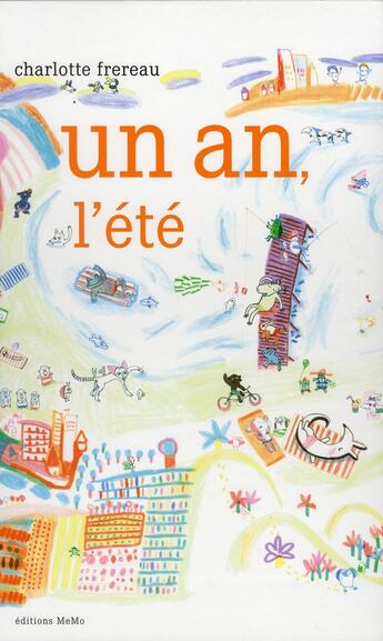 Couverture du livre « Un an, l'été » de Charlotte Frereau aux éditions Memo