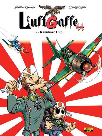 Couverture du livre « Bande dessinee - luftgaffe 44 t03 kamikaze cup » de Zumbiehl/Abbet aux éditions Zephyr