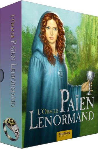 Couverture du livre « L'oracle paien lenormand » de Franco Rivolli et Gina Pace aux éditions Editions Intuitives