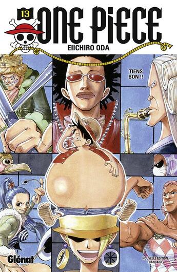 Couverture du livre « One Piece - édition originale Tome 13 : tiens bon !! » de Eiichiro Oda aux éditions Glenat