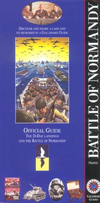 Couverture du livre « Battle of normandy(the d-day landings and the battle of normand » de Collectif Gallimard aux éditions Gallimard-loisirs