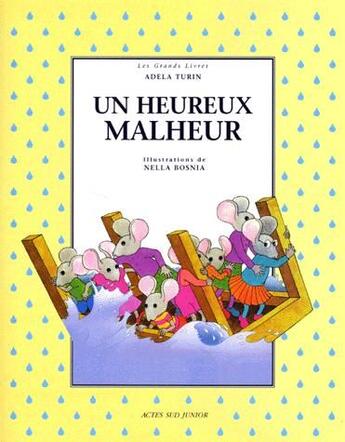 Couverture du livre « Un heureux malheur » de Turin Adela aux éditions Actes Sud