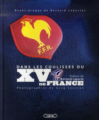 Couverture du livre « Dans les coulisses du XV de france » de Lapasset/Laporte aux éditions Michel Lafon