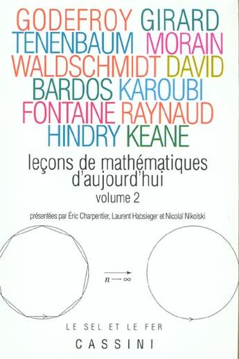 Couverture du livre « Lecons de mathematiques d'aujourd'hui (volume 2) » de  aux éditions Cassini