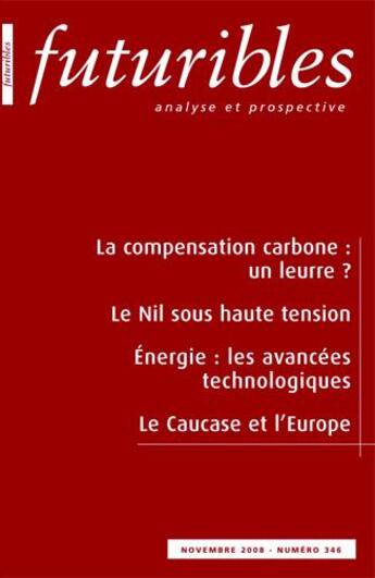 Couverture du livre « La compensation carbone : un leurre ? » de Fragniere/Drancourt aux éditions Futuribles