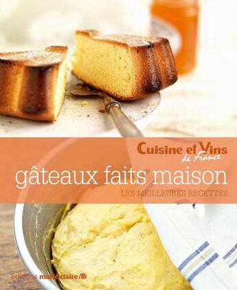 Couverture du livre « Gâteaux faits maison » de  aux éditions Marie-claire